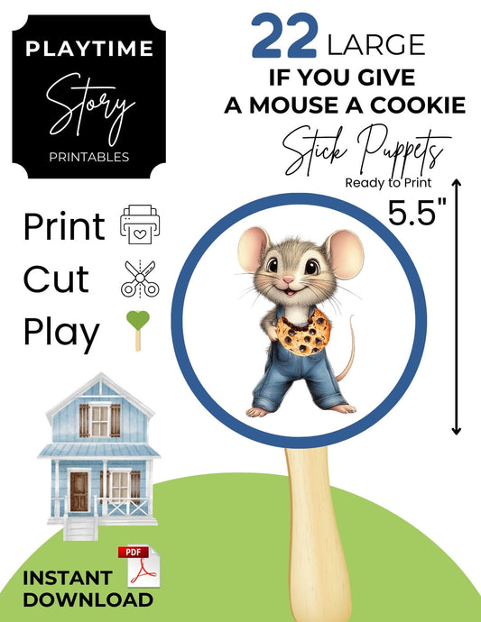 If You Give a Mouse a Cookie | Short Stories for Retelling